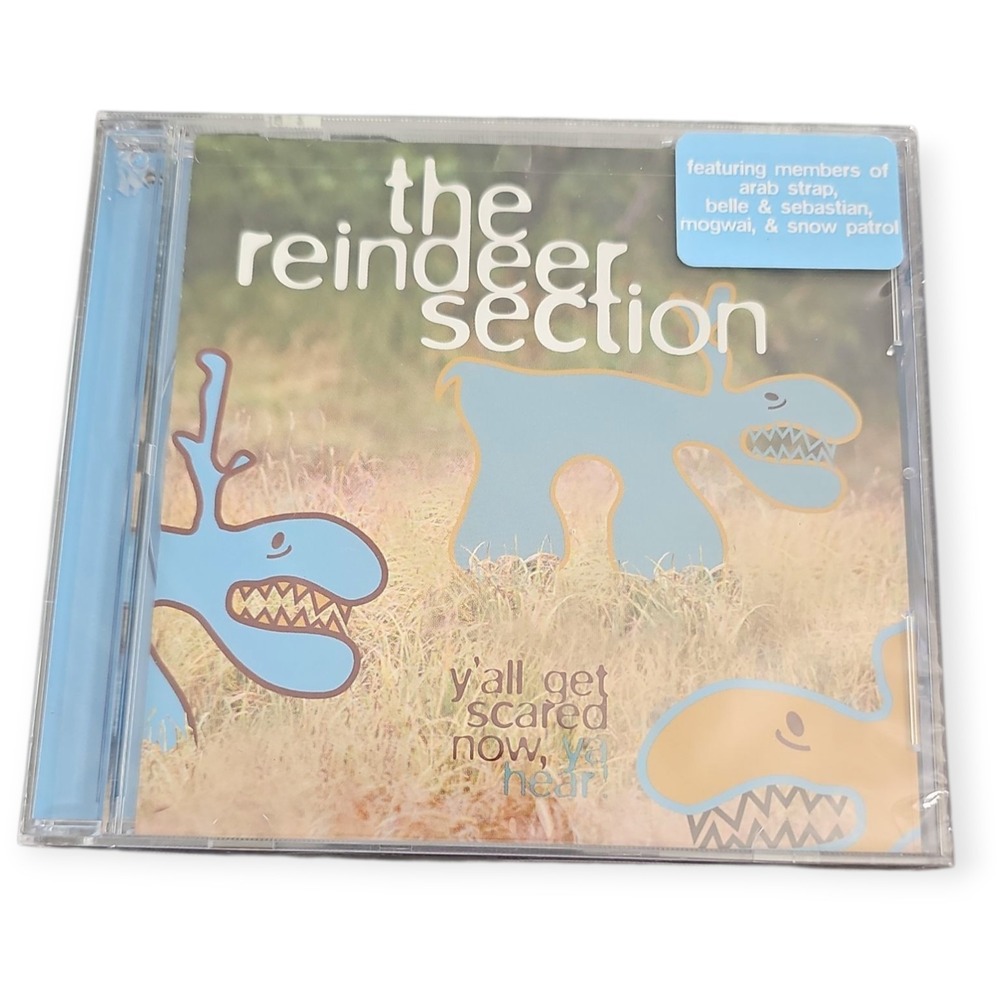 The Reindeer Section – Y'All Get Scared Now, Ya Hear! [2001 Promotional CD] NEW!